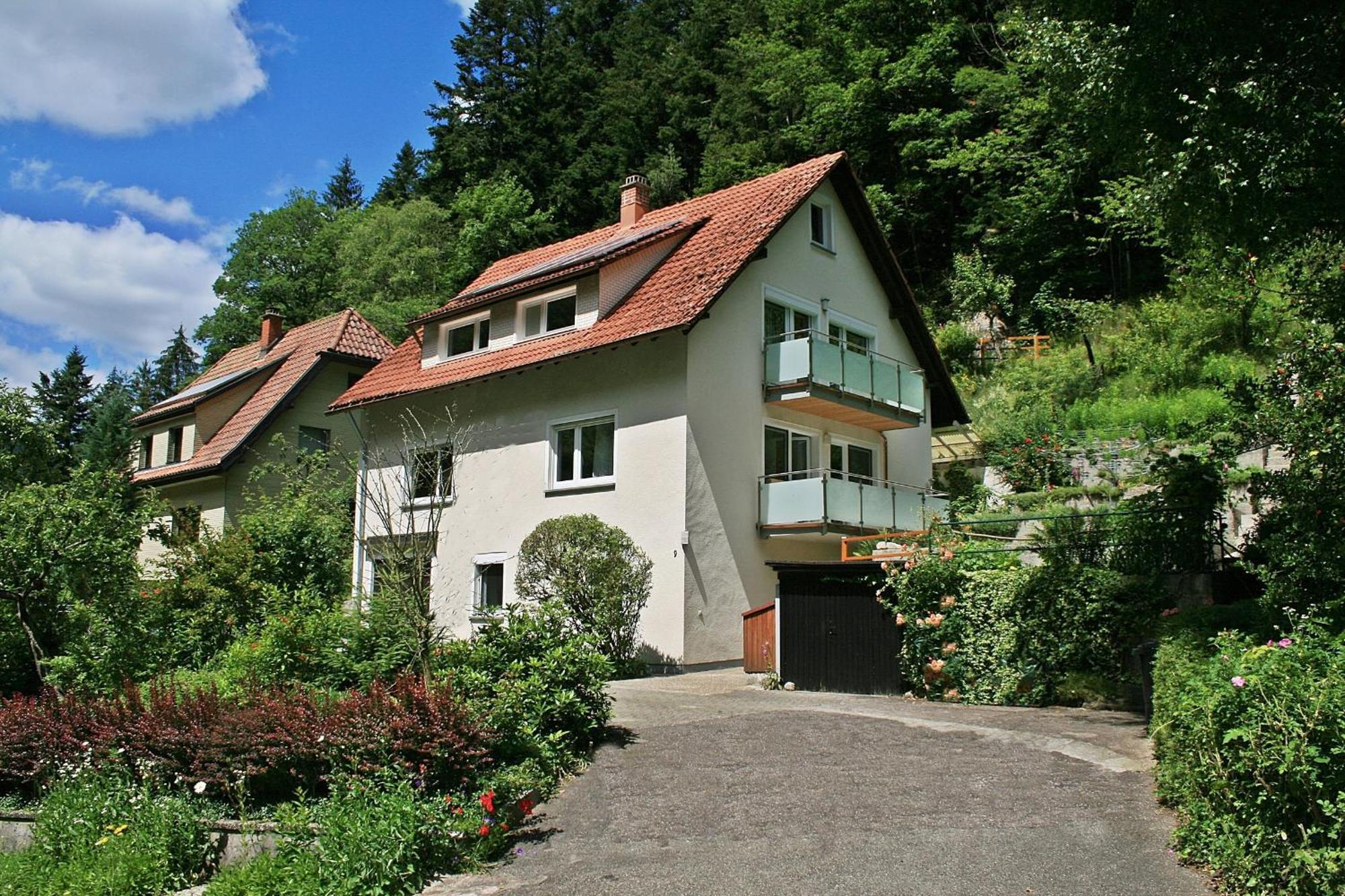特里贝格Haus Am Waldrand别墅 外观 照片